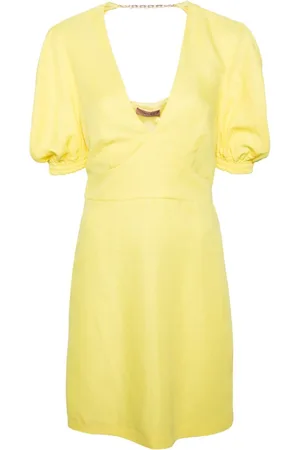 Twin-Set Abito donna corto giallo