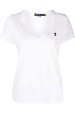 Ralph Lauren T-shirt donna scollo a v
