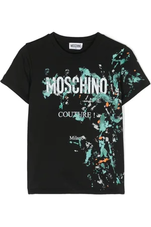 Moschino T-shirt bambino nera