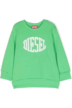 Diesel Felpa bambino verde