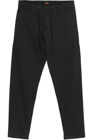HUGO BOSS Pantalone uomo nero