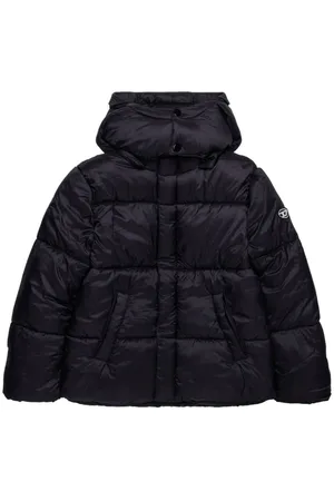 Diesel Piumino bambino nero Jwrolfs