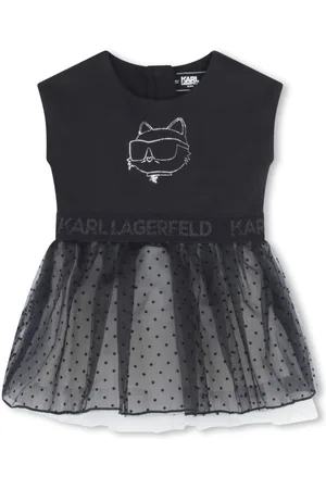 Karl Lagerfeld Abito neonata con tulle