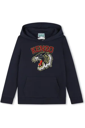 Kenzo Felpa bambino con cappuccio