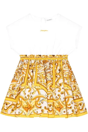 Dolce & Gabbana Abito bambina maiolica
