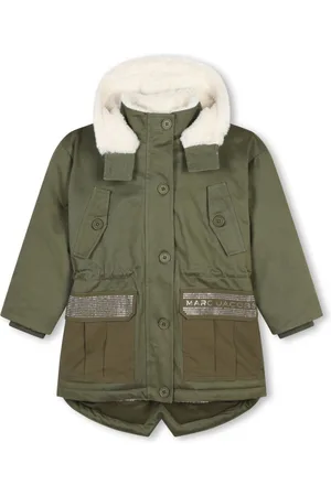 Marc Jacobs Parka bambina verde