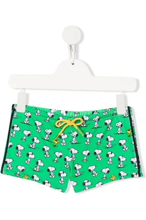 MC2 SAINT BARTH Parigamba bambino costume da mare con stampa snoopy