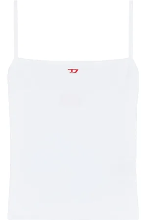 Diesel Canotta donna bianca T-Hop-D