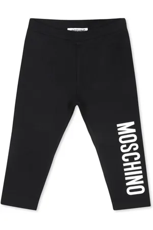 Moschino Leggings neonata nero