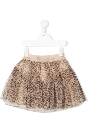 MONNALISA Gonna bambina con stampa animalier