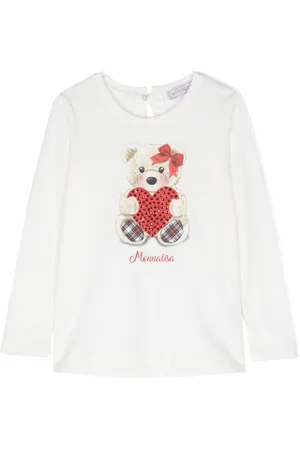 MONNALISA T-shirt bambina manica lunga