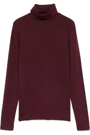 Majestic T-shirt donna collo alto
