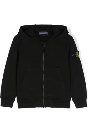 Stone Island Felpa bambino con zip