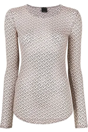 Pinko T-shirt donna manica lunga