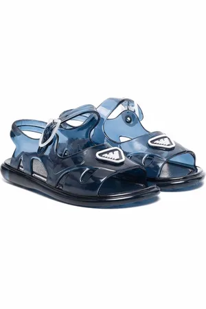 Emporio Armani Sandalo bambino con applicazione logo
