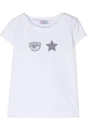 Chiara Ferragni T shirt bambina bianca
