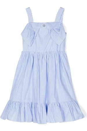 Twin-Set Abito bambina a righe
