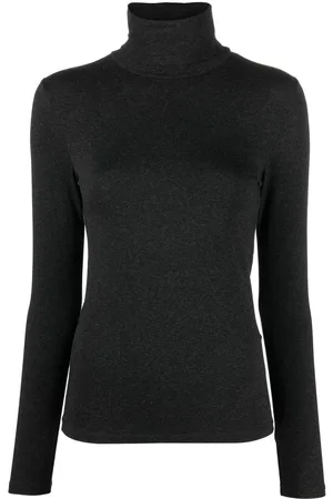 Majestic T-shirt donna collo alto