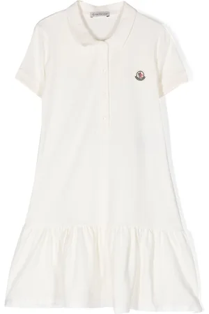 Moncler Abito bianco modello polo