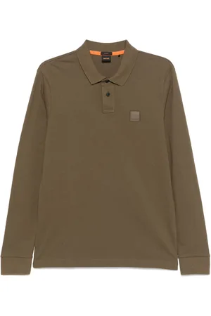 HUGO BOSS Polo uomo manica lunga
