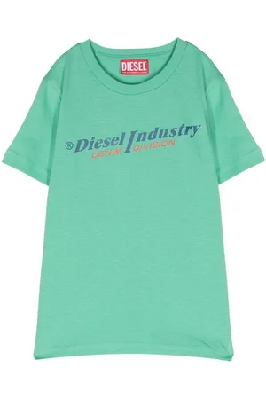 Diesel T shirt bambino con stampa