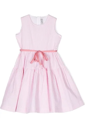Il gufo Abito bambina a righe