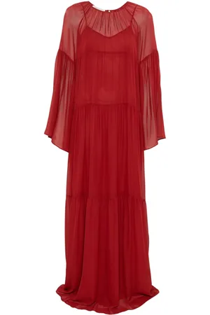 Serafini Abito donna lungo rosso