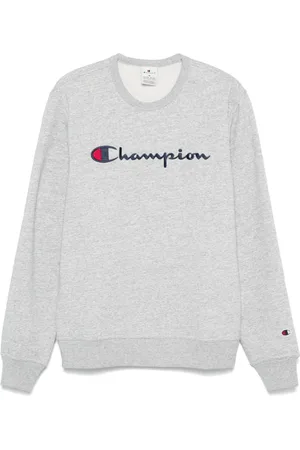 Champion Felpa donna girocollo grigio