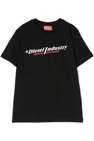 Diesel T shirt bambino con stampa