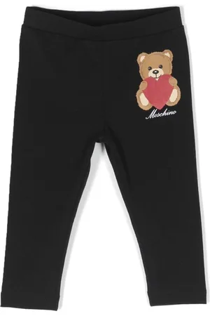 Moschino Leggings neonata orsetto