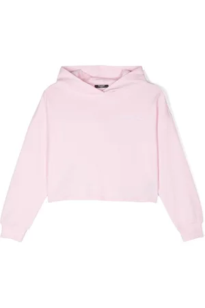 Balmain Felpa bambina con cappuccio