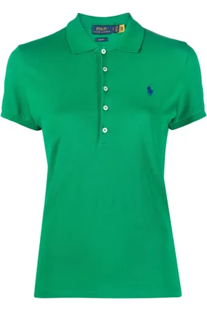 Ralph Lauren Polo donna manica corta verde