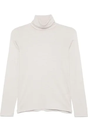 Majestic T-shirt donna collo alto