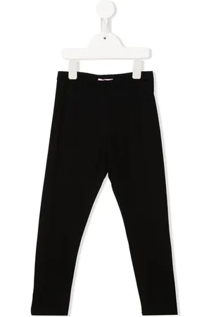 Chiara Ferragni Leggings bambina classico nero con logo