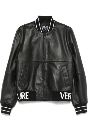 VERSACE Bomber uomo in pelle
