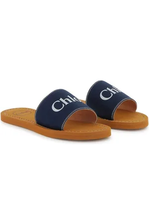 Chloé Ciabatta bambina con logo