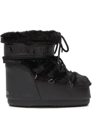Moon Boot Stivale Icon Low in pelliccia ecologica