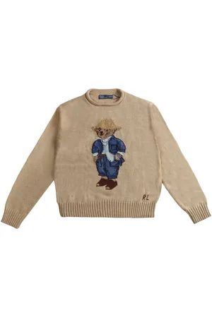 Ralph Lauren Maglia donna girocollo con Orso