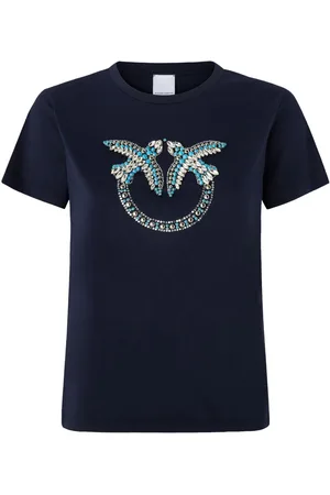 Pinko T-shirt donna maniche corte Love Birds