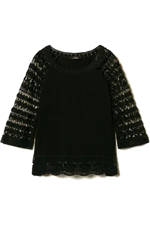 Twin-Set Maglia donna in pizzo