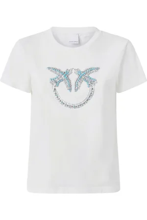 Pinko T-shirt donna maniche corte Love Birds