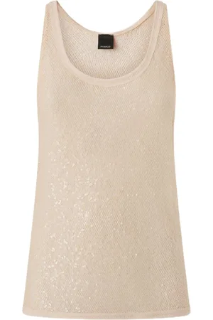 Pinko Canotta donna con paillettes