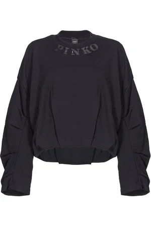 Pinko Felpa donna girocollo nera