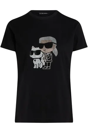 Karl Lagerfeld T-shirt donna maniche corte