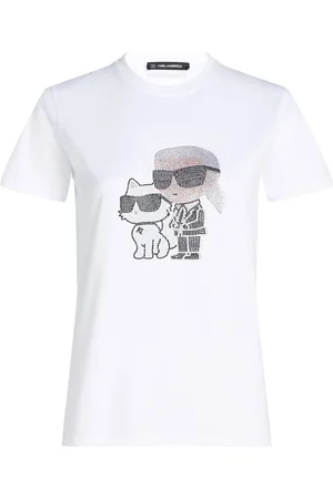 Karl Lagerfeld T-shirt donna maniche corte