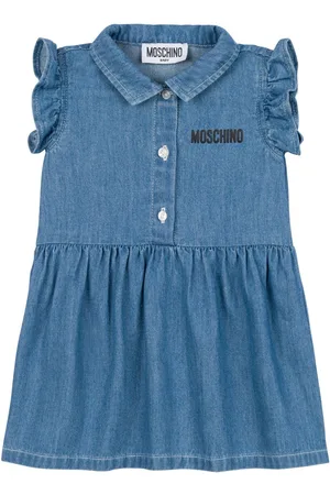 Moschino Abito neonata in denim