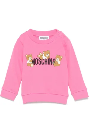 Moschino Felpa neonata girocollo