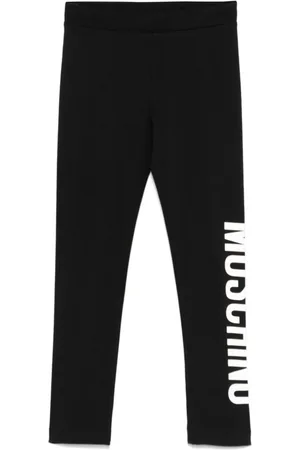 Moschino Leggings bambina nero