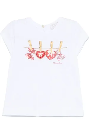 MONNALISA T-shirt neonata maniche corte