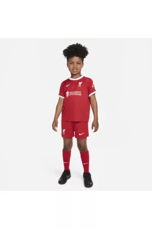 Nike Divisa in tre pezzi Dri-FIT Liverpool FC 2023/24 per bambini – Home